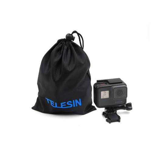 TELESIN GoPro7收纳袋Hero6 5配件大疆osmo灵眸运动相机小蚁4k手提简易相包 运动相机收纳袋