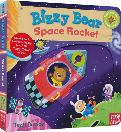 Bizzy Bear: Space Rocket 太空火箭 机关书 纸板书 英文原版