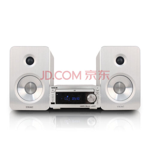 TEAC TC-583D 组合音响DVD/CD蓝牙迷你音响手机桌面家庭音响U盘台式音箱带收音机遥控器