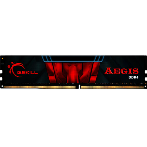 芝奇（G.SKILL）8GB DDR4 2666频率 台式机内存条 Aegis/黑红色