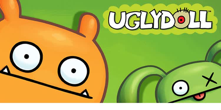 uglydoll同款丑娃娃毛绒玩具公仔挂件钥匙扣生日礼物潮流儿童女友 ox