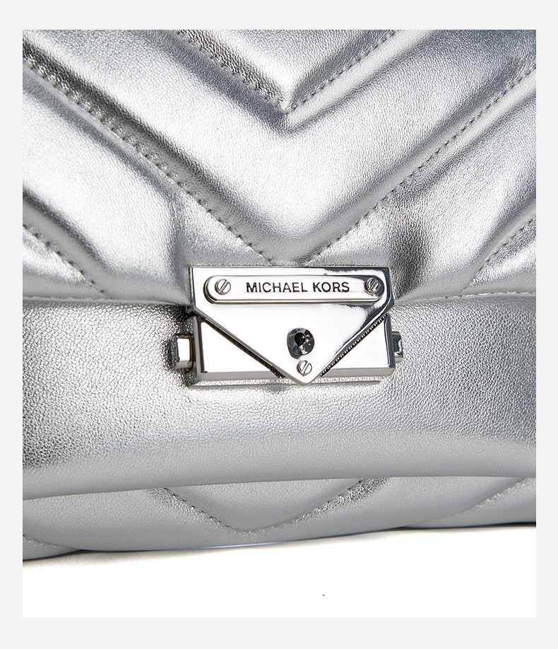 Michael Kors 迈克 科尔斯mk女包女士cece系列羊皮单肩斜挎包金色30h9l0el6k 740 图片价格品牌报价 京东