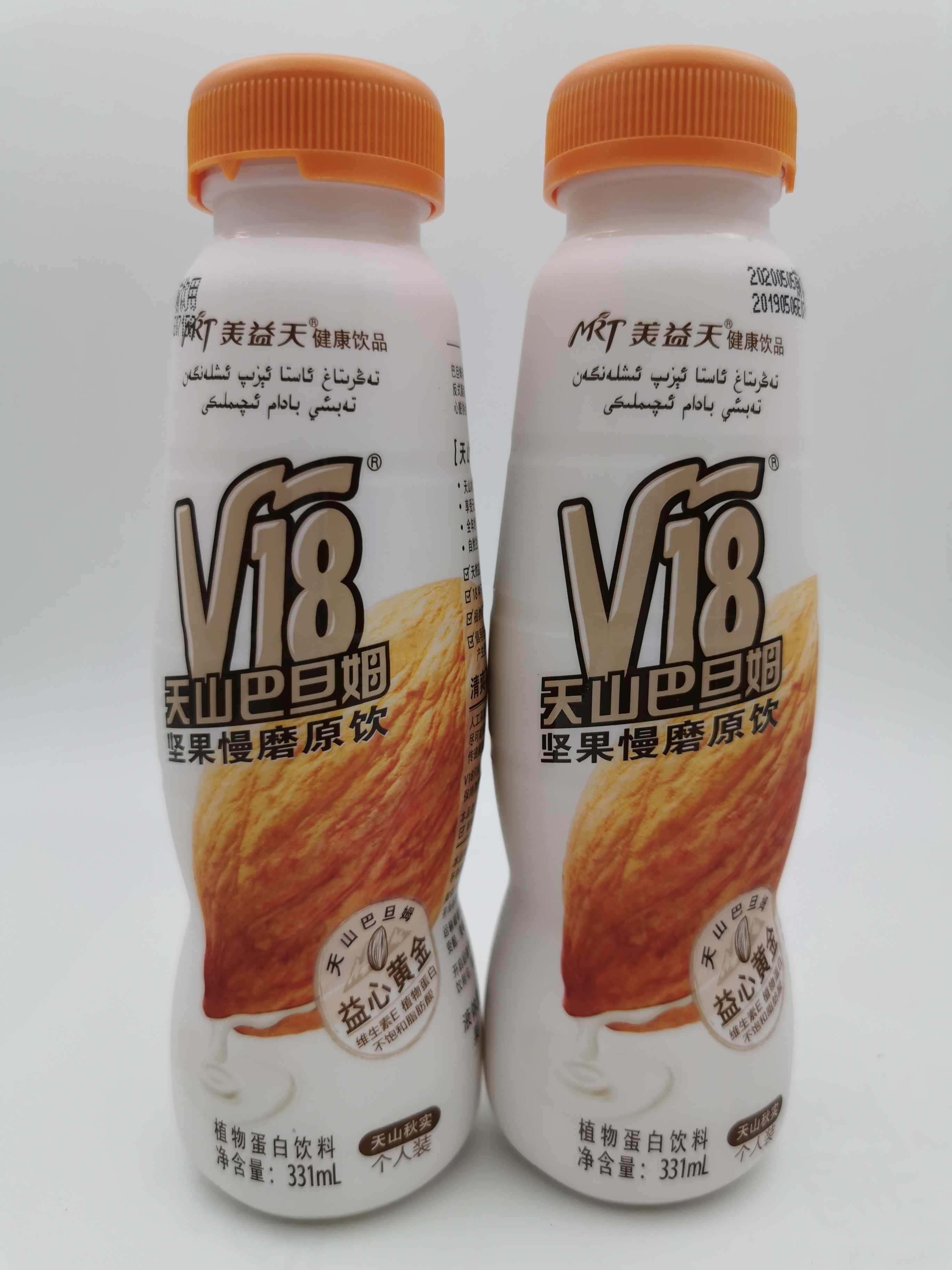 巴旦姆饮料新疆美益天v18巴旦姆饮料v18巴旦木饮料植物蛋白巴旦木饮料