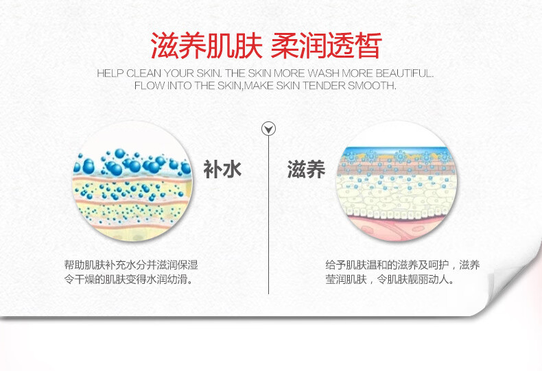韩婵 红石榴鲜活水润七件套化妆品 面部套装补水滋养保湿遮瑕 护肤品套装