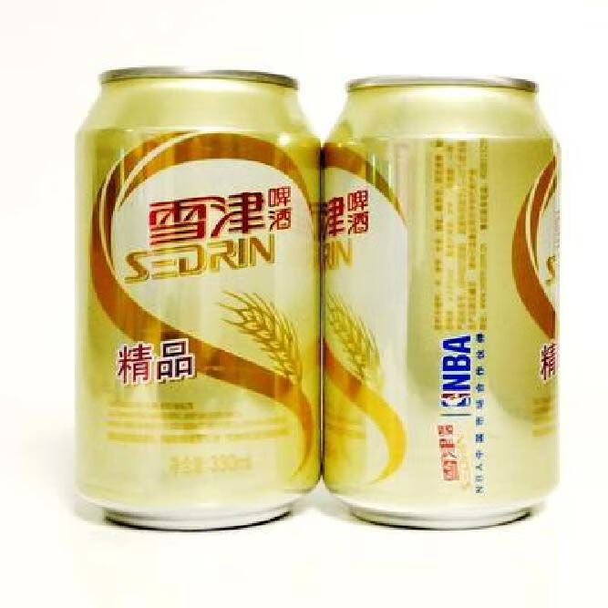 雪津啤酒精品易拉罐百威英博旗下品牌8罐装330ml330ml8瓶