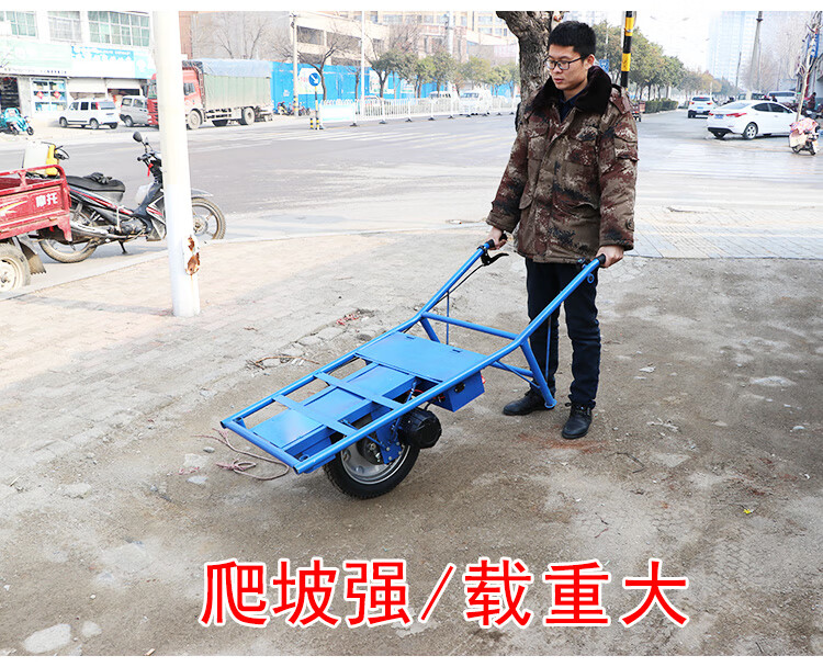 农用独轮手推车机械汽油机独轮搬运车爬坡重型鸡公车手推车山地工地