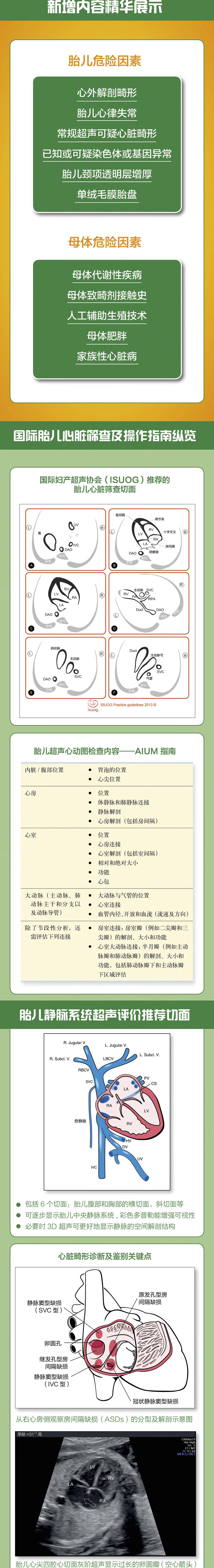 胎儿超声心动图实用指南正常和异常心脏指南第3版