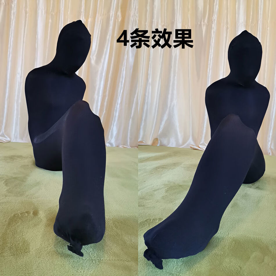 赵小熊新品丝袜睡袋超大丝袜睡袋全包丝袜木乃伊连身袜50仿天鹅绒材质