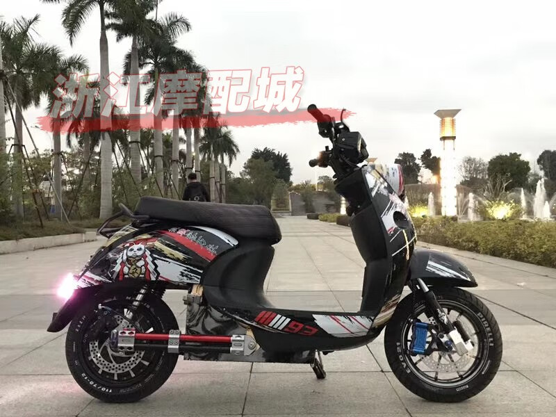 适用原厂欧版小龟王电镀加长龟5新款外壳电镀紫烤漆件电动车壳水泥灰