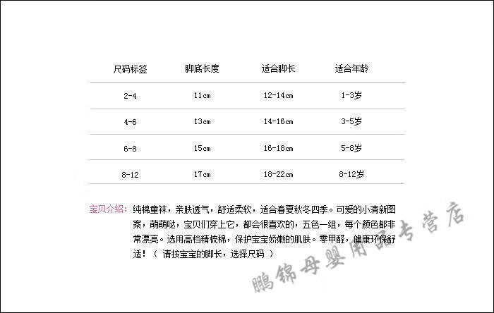 春秋冬-草莓兔--5双装 3-5岁适合23-26鞋码 商品编号:10024486218007