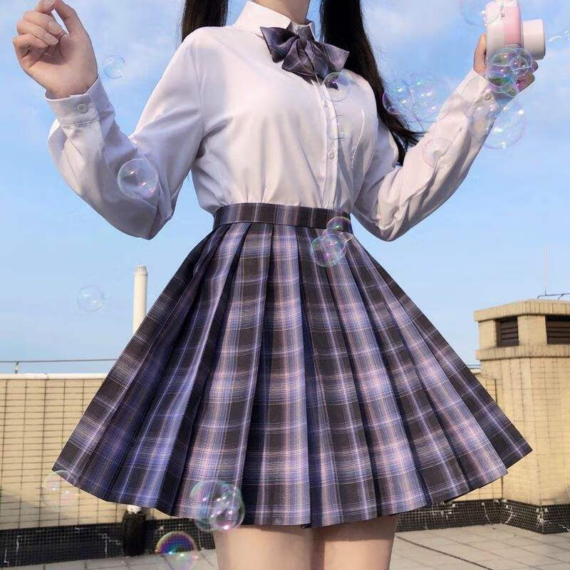 小女孩子jk制服裙子中大童衣服装 11至13小学生10十岁