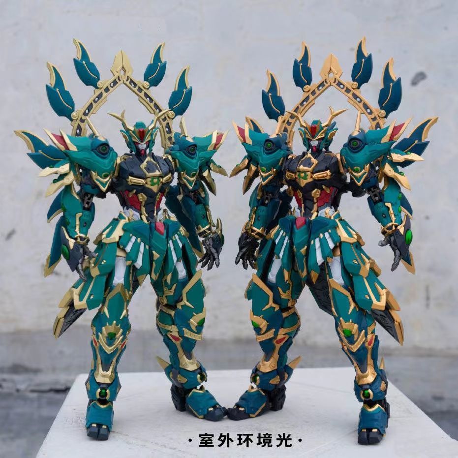 高达魔动核敖丙白起干将曹仁mghg帅气拼装模型随机盲盒许愿摩动核吕布
