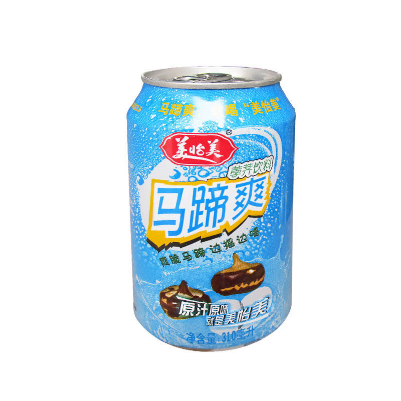 美怡美马蹄爽荸荠饮料果汁整箱310ml12瓶夏季网红饮品整箱马蹄爽310ml