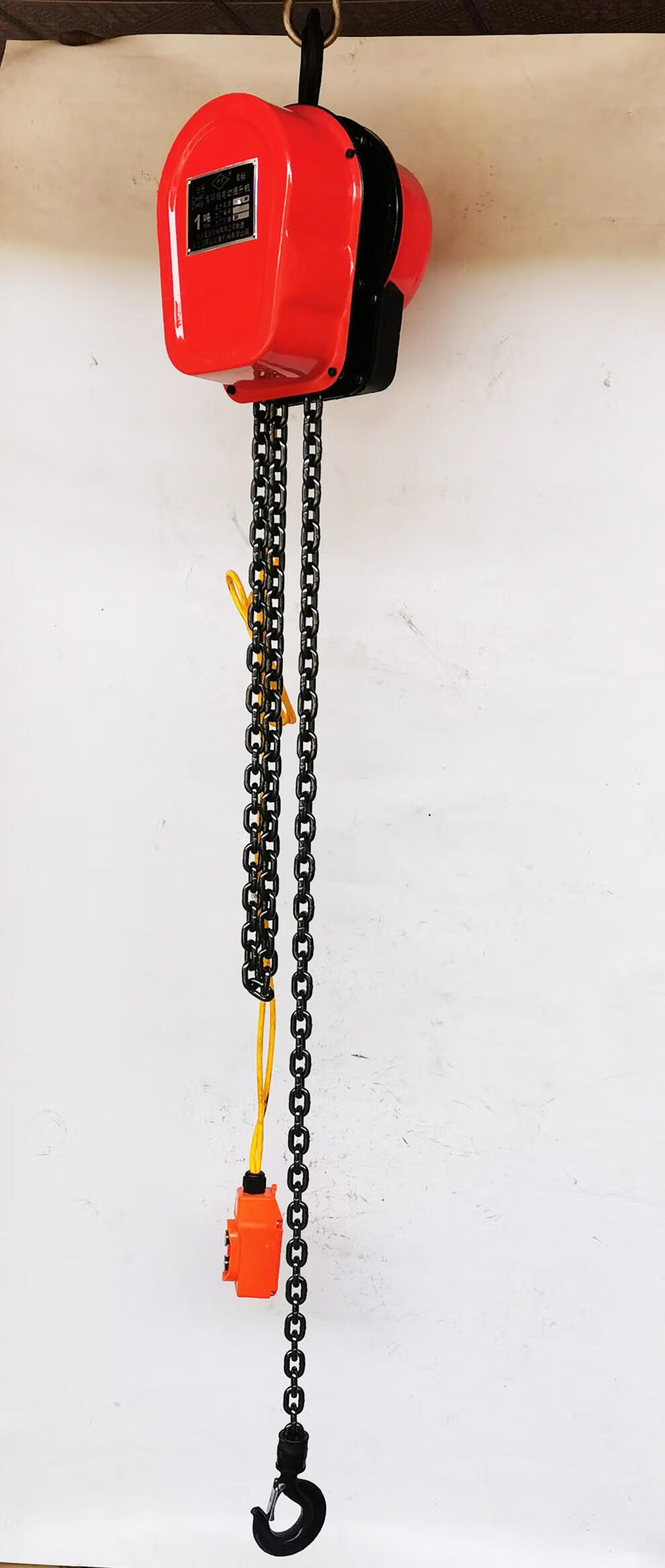 上海环链电动葫芦2吨220v自动倒链5吨起重吊机链条吊葫芦吊机 2吨*15