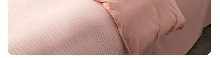【百亿补贴】网易严选 四件套 床上用品件套床单枕套被套被罩 简约风酒店 亲肤裸睡日式简约 薄荷晨灰 1.2m床（三件套）:适用1.5mx2m