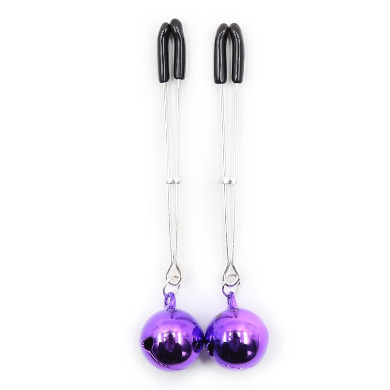 Pinxian Purple Nipple Clip Sex Toys Vzrastni Igrachki Nipple Bell Couple Teaser Sex Toys