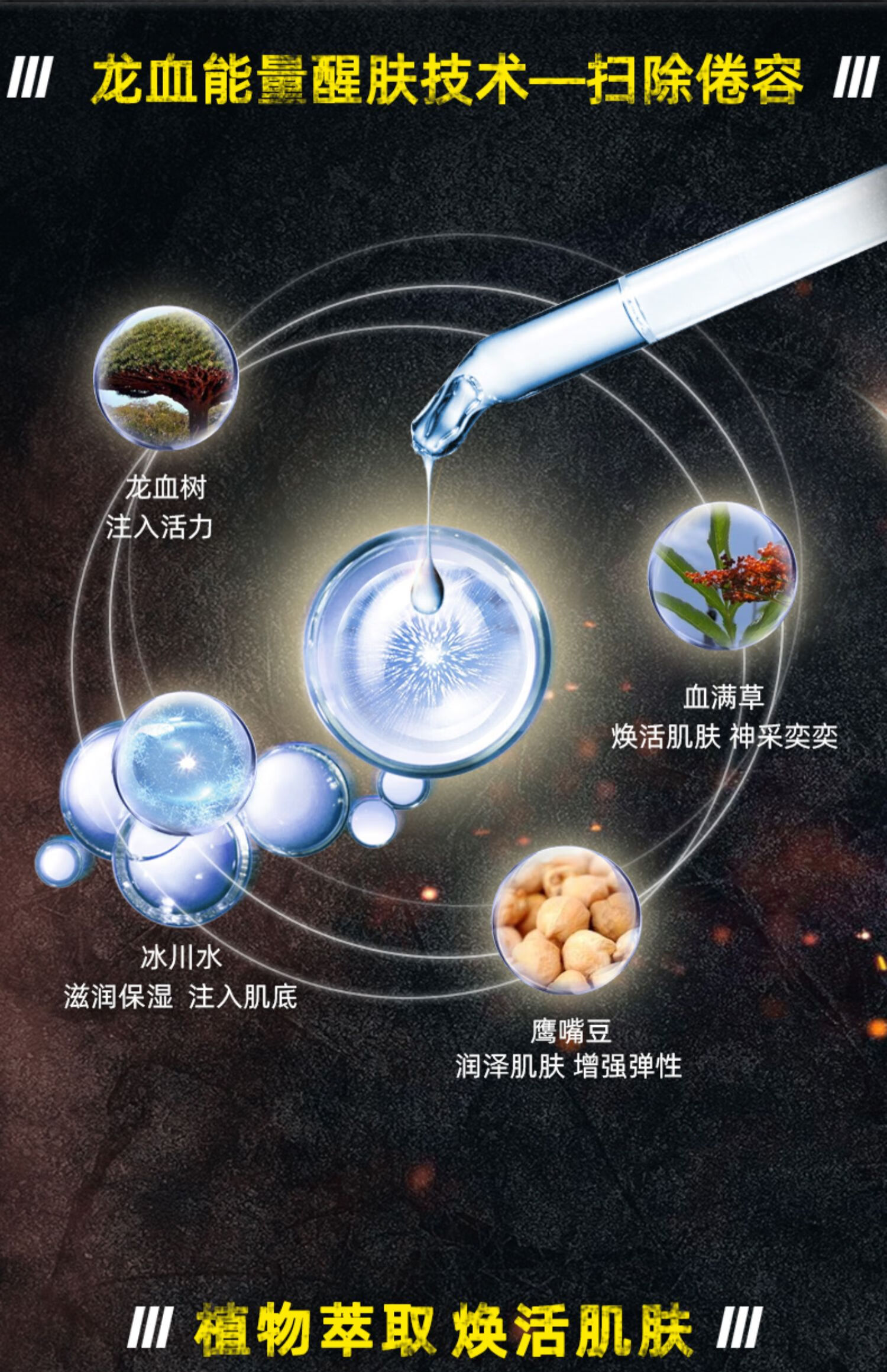 自然堂喜马拉雅男士龙血能量水乳护肤套装洗面奶爽肤水润肤露补水控油 洁面乳+爽肤水+面霜