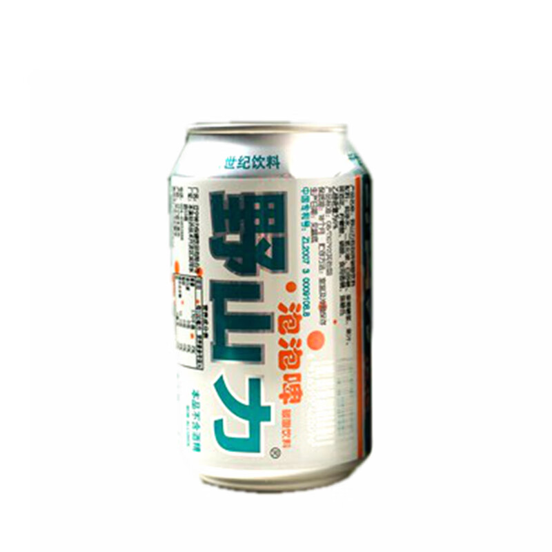 野山力泡泡啤休闲零食辽宁本溪特产汽水碳酸饮料330ml24罐