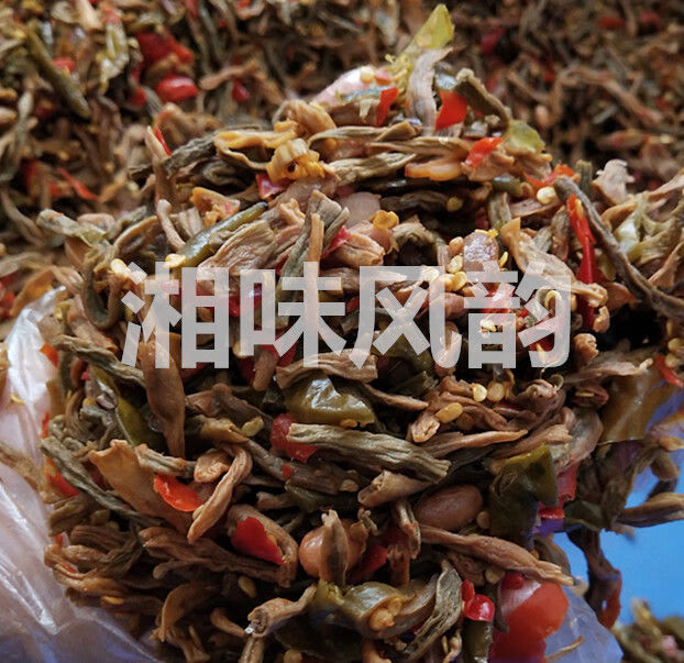 豆根子扎长豆根咸菜湖南邵阳特产杂菜农家自制菜坛子菜豇豆 250g
