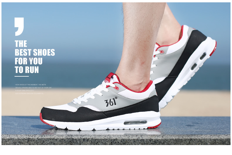 361运动鞋男鞋春夏季新款气垫减震网面跑步鞋子361度男士休闲鞋透气网