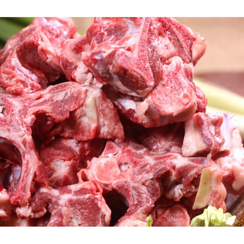 新鲜羊蝎子脊骨肉多羊肉火锅食材鲜肉冷冻发货2.5斤装