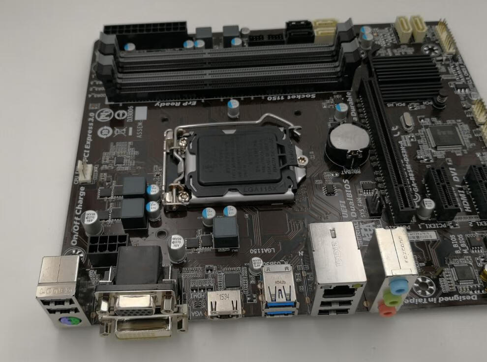 技嘉b85mds3ha,技嘉b85mds3h gigabyte/技嘉 ga-b85m-ds3h 1150针 ddr3 hdmi一年包换电脑主板原装