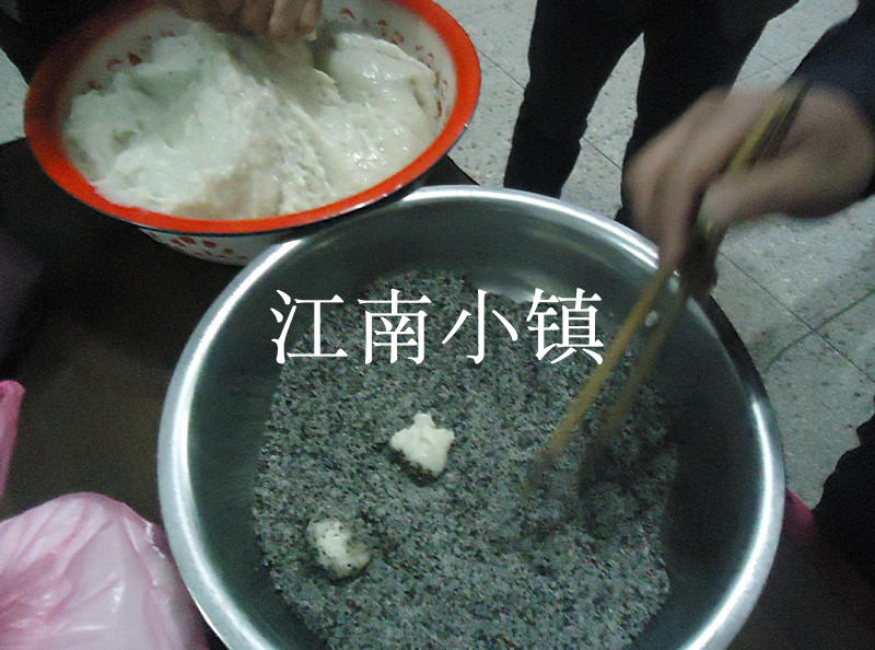 麻糍麻子果粿江西上饶特产手工农家糯米糍粑当天现做1斤装麻子果2斤白