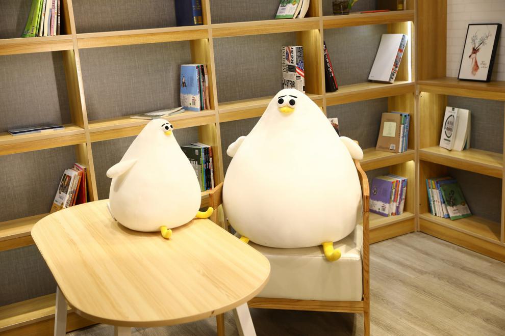 丹麦海鸥oddy毛绒玩具oce公仔女生睡觉玩偶儿童布娃娃生日礼物胖海鸥