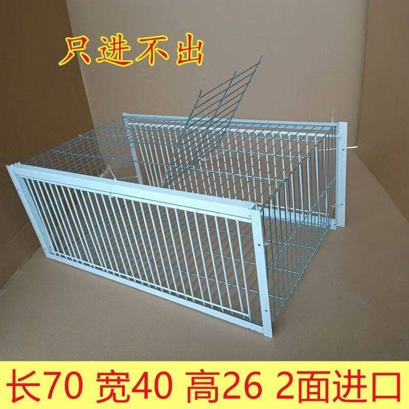 逮鸟网粘捕鸽具神器抓鸽子笼全自动户外天落笼铁加密只进不出连续j55
