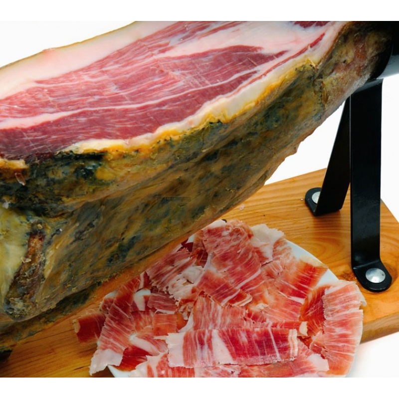 西班牙火腿整只6kg称重去骨elpozo塞拉诺发酵生吃风干