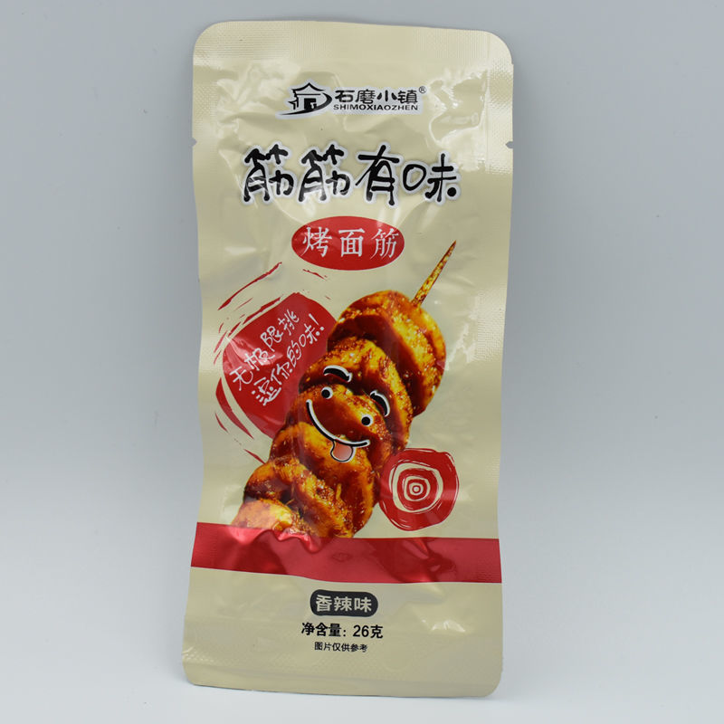 烤面筋26g20袋手撕素肉辣条零食麻辣小包装豆干休闲食品五香味孜然味