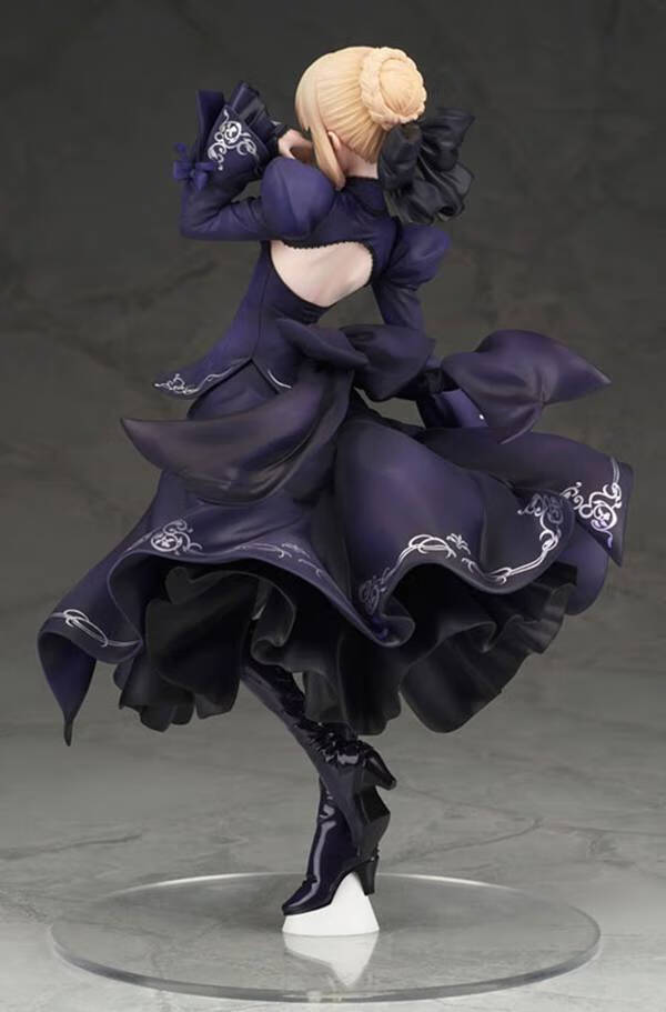 saber手办塞巴吾王黑礼服saber和服婚纱圣女贞德圣诞周边玩偶可动418