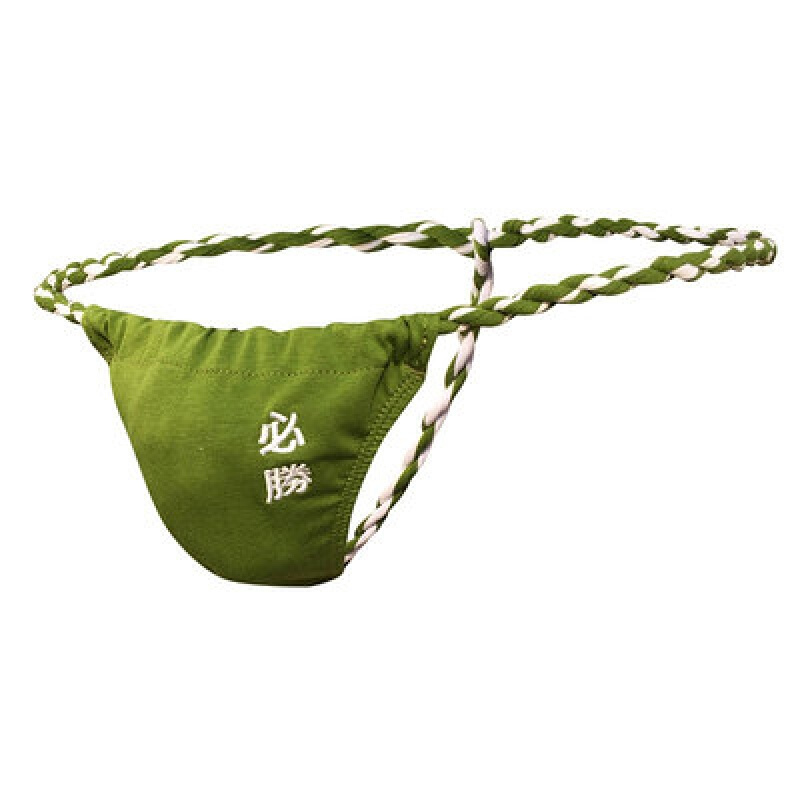 时尚潮款男士t字裤兜裆布裤细带内裤男熊相扑六尺裤性感日式裈红色m