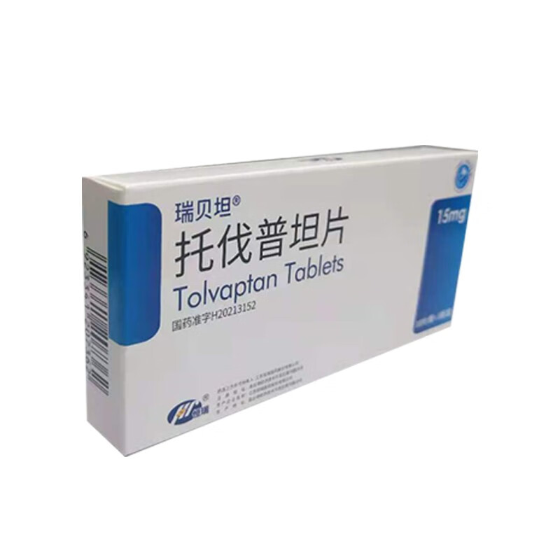 恒瑞 瑞贝坦 托伐普坦片 15mg*10片/盒 rx 1盒装【图片 价格 品牌