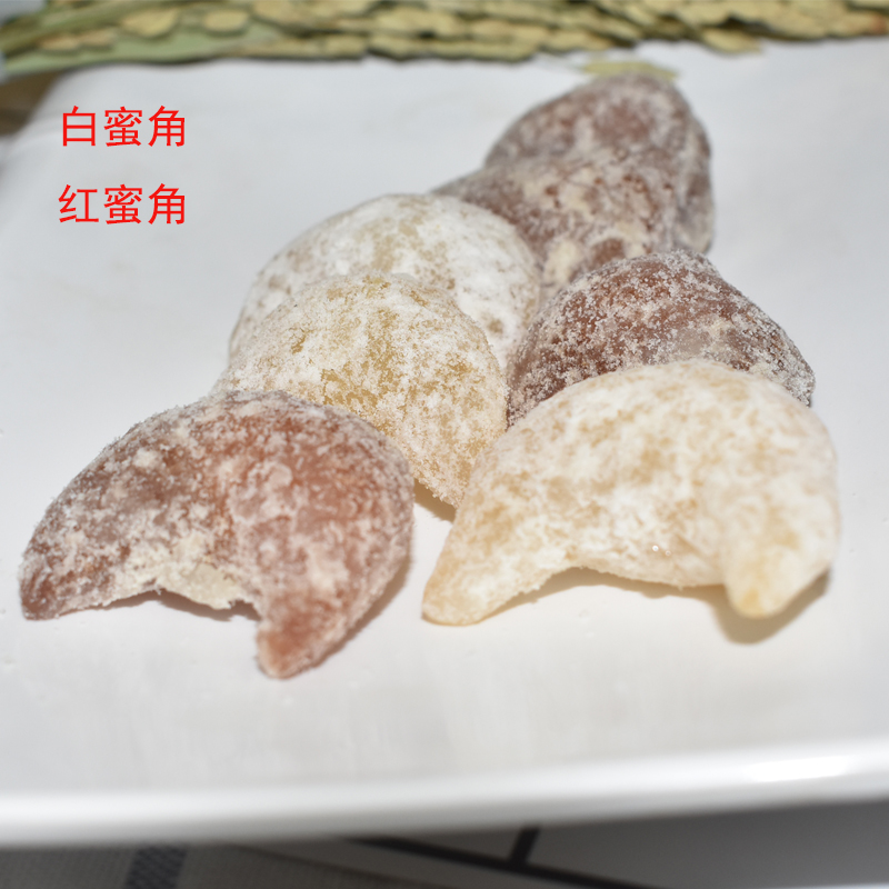 安徽阜阳特产口酥蜜角果子口酥果子老式传统糕点果子小吃500g 1斤红蜜