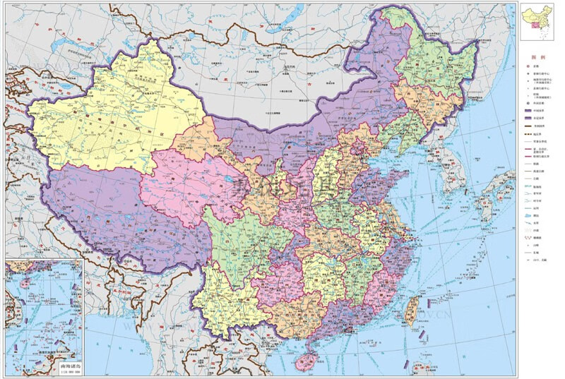 中国地图