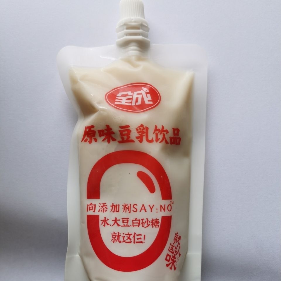 全成原味豆乳豆奶袋装早餐奶豆植物蛋白豆奶饮料整箱 6月 10袋 5月产