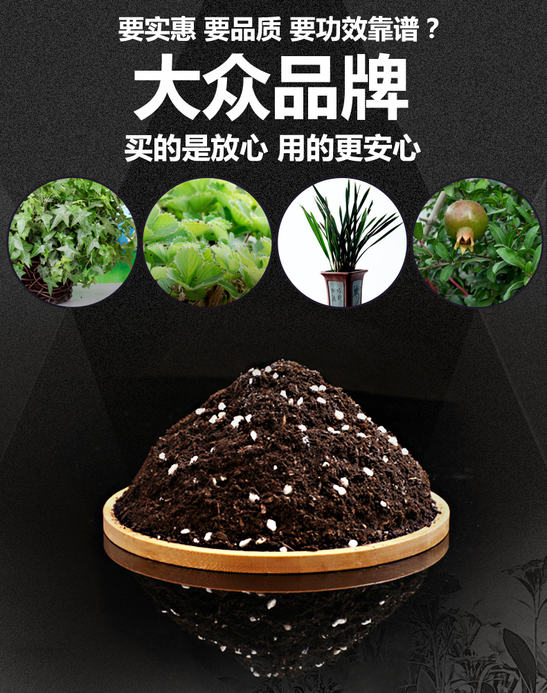 花泥种花土壤花泥营养土通用花土花肥料花卉绿植绿萝盆栽多肉植物种花