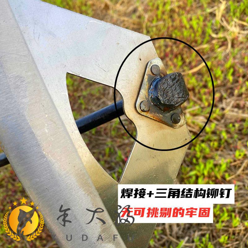 锄头锄头除草工具抖音网红锄草家用开荒种菜铲草锰钢农具园艺除草神器