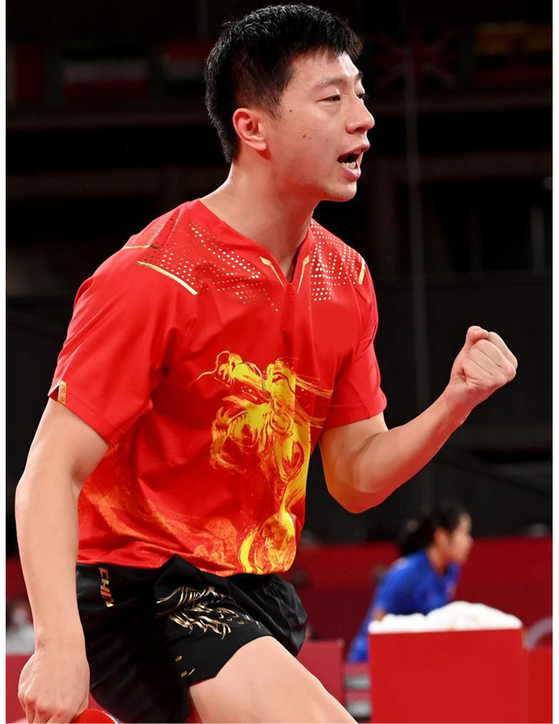 晶慕2021东京乒乓球队服运动服装中国国家队奥马龙孙颖莎比赛训练球衣