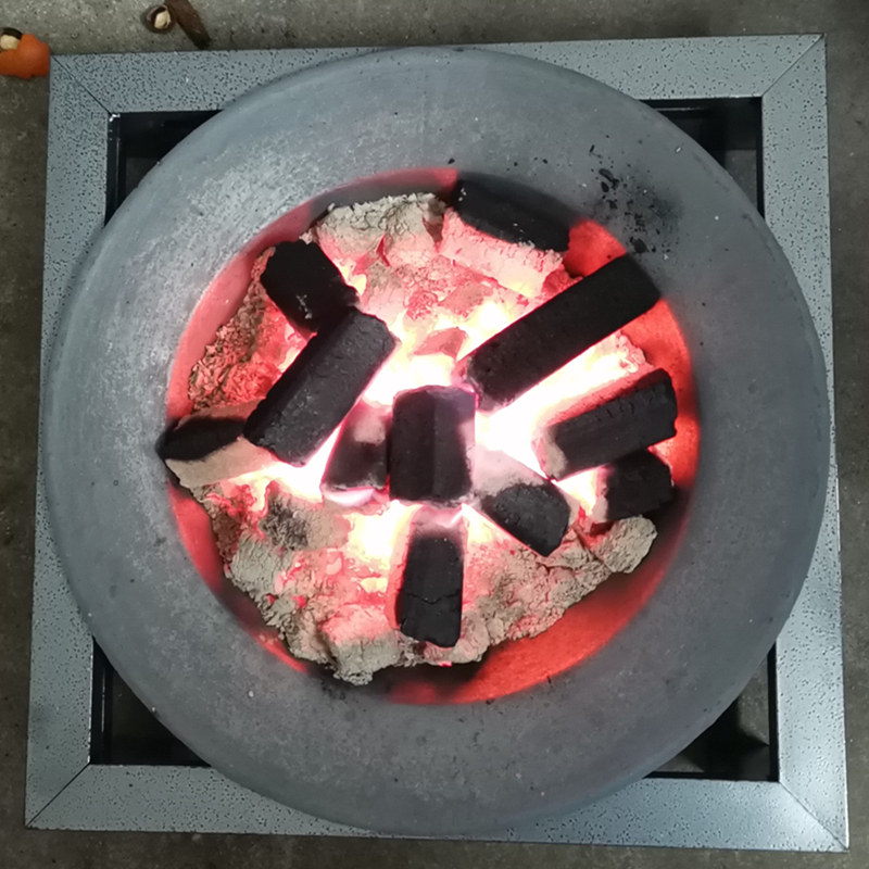传统老式烤火盆取暖炉铸铁锅老式烤火炉烧柴火传统木炭碳烤火盆农村