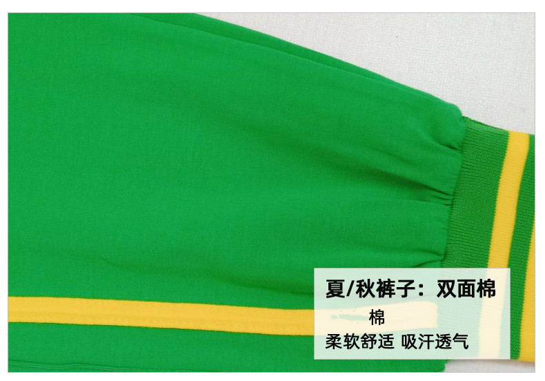 广州市番禺区小学生校服春秋装统一班服长袖套装校服裤短袖t夏装女生