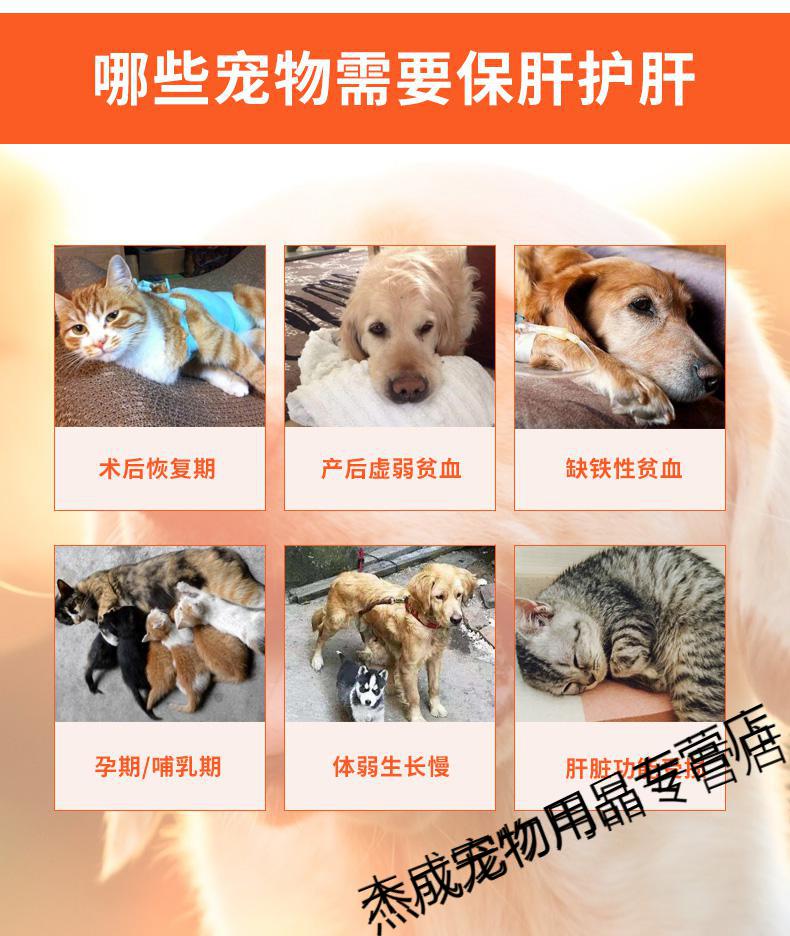 丰兹甘宠物犬猫用肝炎脂肪肝猫传腹肝纤维化兹日丰兹甘45粒