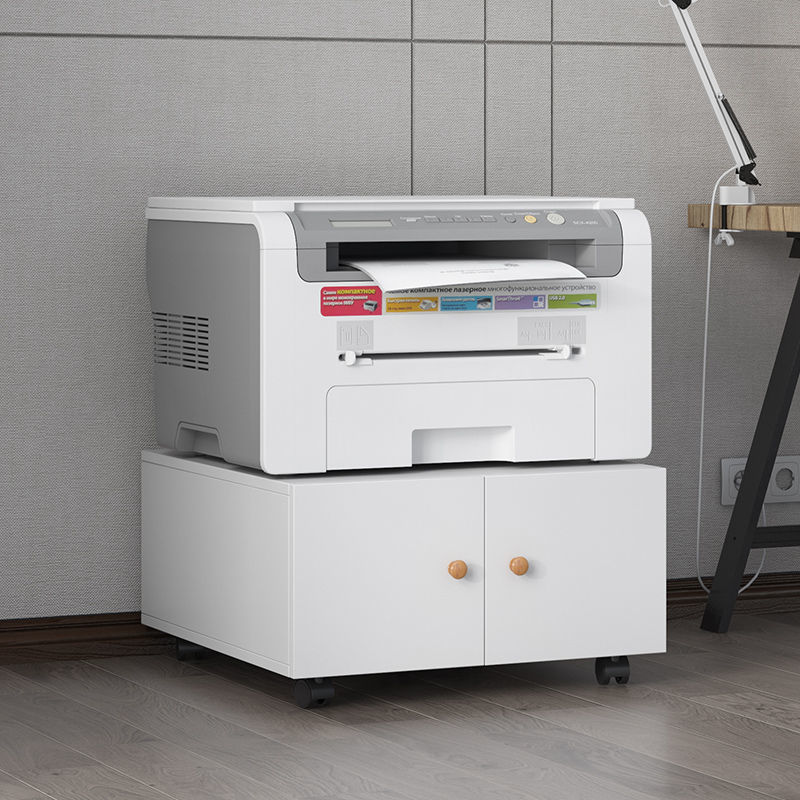 汇德能a3打印机柜子落地置物柜办公室大型复印机工作台底座柜移动放置