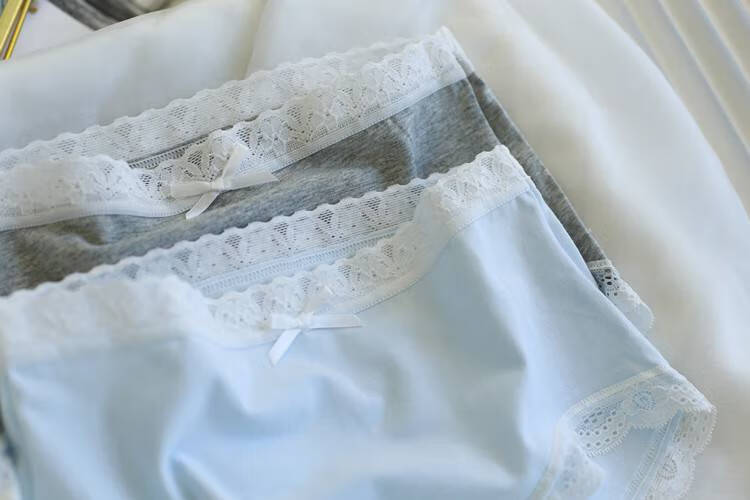 中腰黑色全棉裆女士女生舒适短裤头透气无痕底裤衩3条纯黑色私密发货l