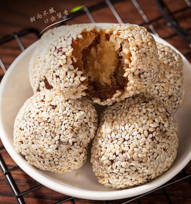 闻喜煮饼山西特产德祥隆闻喜煮饼原味500g运城传统糕点零食小吃花生味