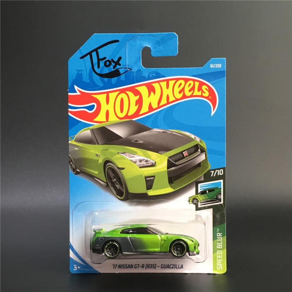 美泰风火轮火辣小跑车2019 合金模型玩具日产gtr 达特桑奔驰9c 9d 61