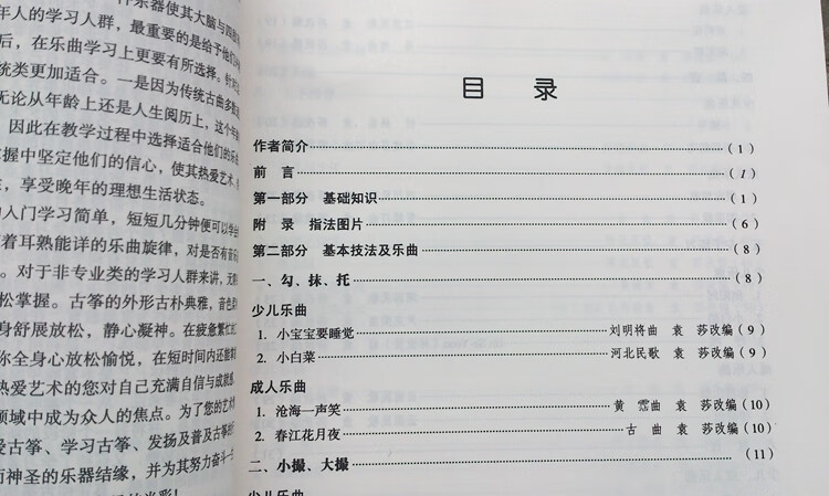 古筝教材袁莎古筝教程巧学版入门13级袁莎古筝书古筝曲谱