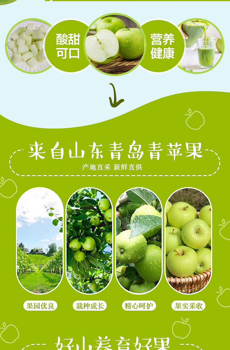 素界明月苹果纯甜青森明月苹果酥脆多汁苹果新鲜孕妇水果日本品种5斤