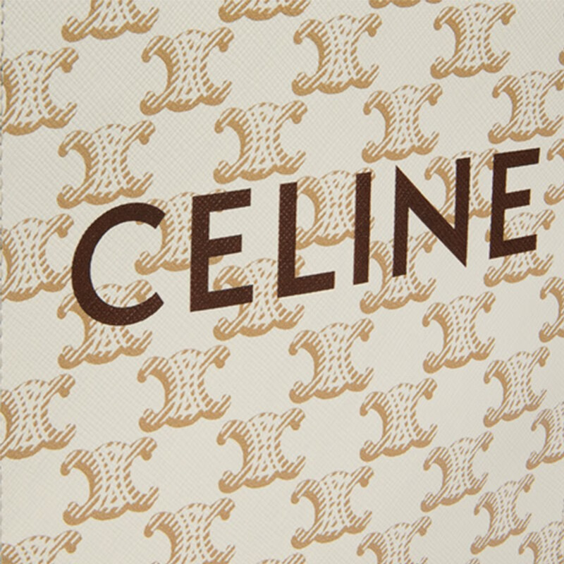 celine瑟琳女士迷你标志印花竖款手袋手提包网红同款送